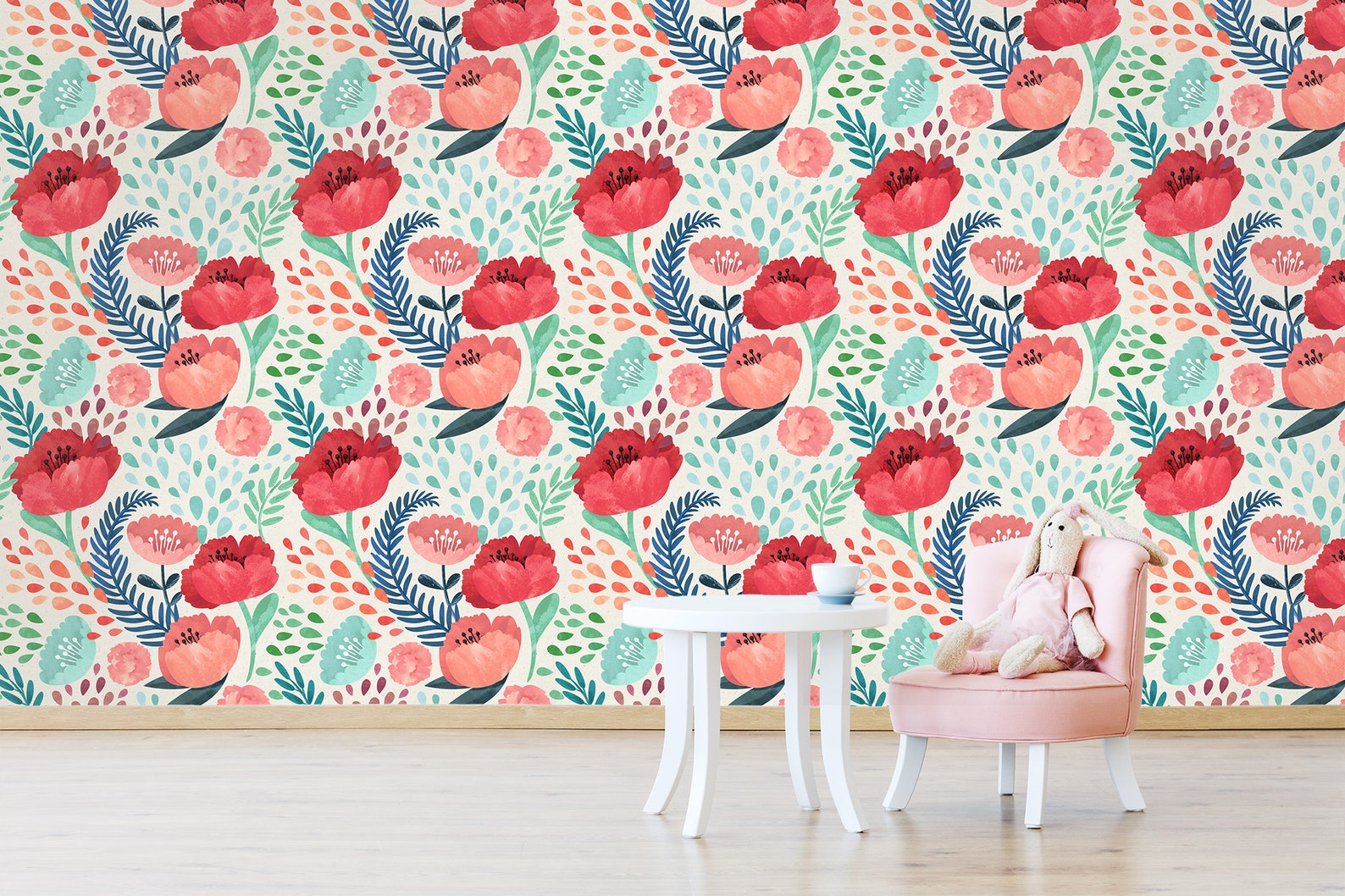 Victorian Wallpaper Retro Wallpaper Vintage Wallpaper Girl | Etsy