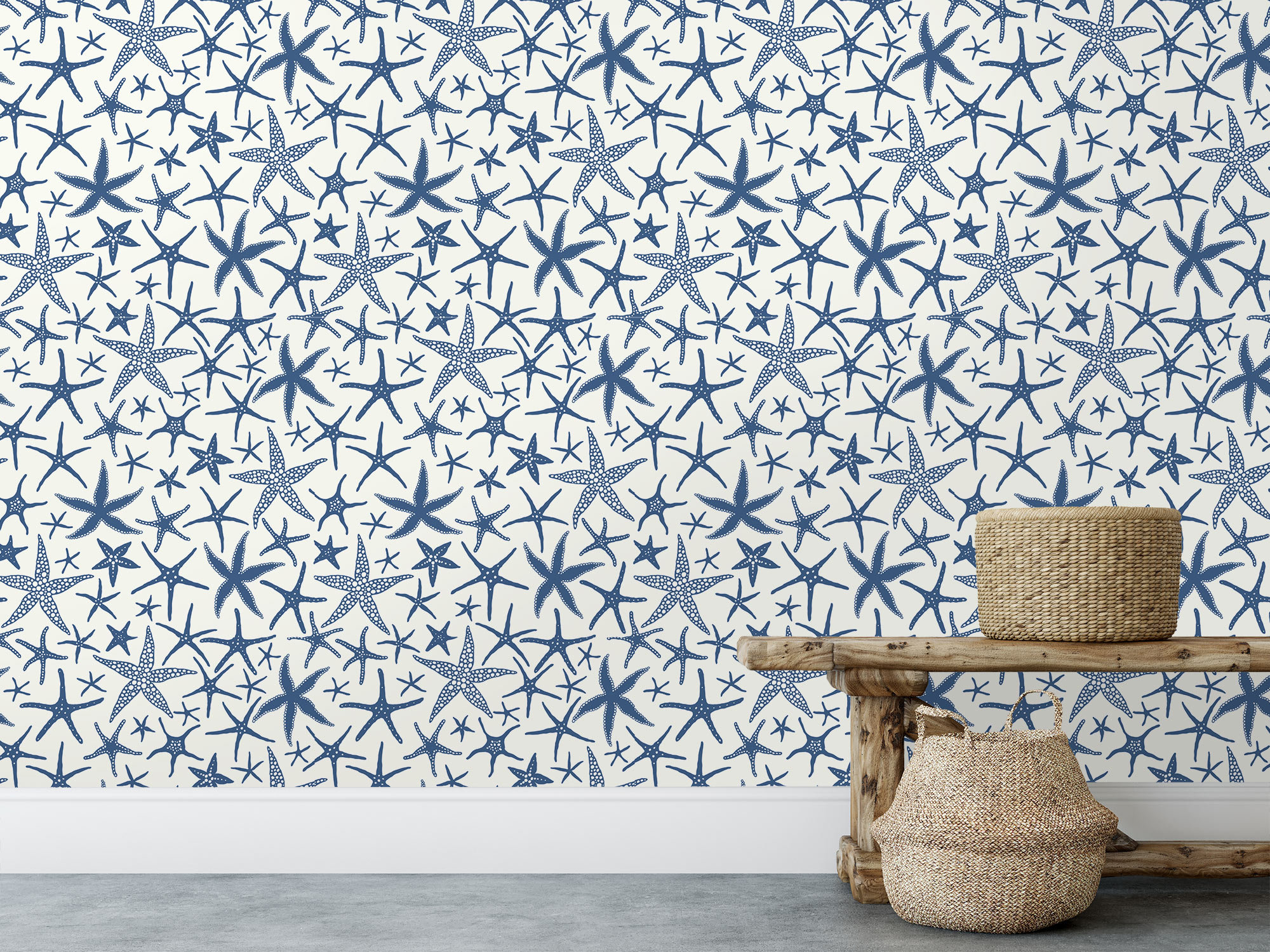 Beach House Wallpaper Tropical Wallpaper Nautical Wallpaper - Etsy