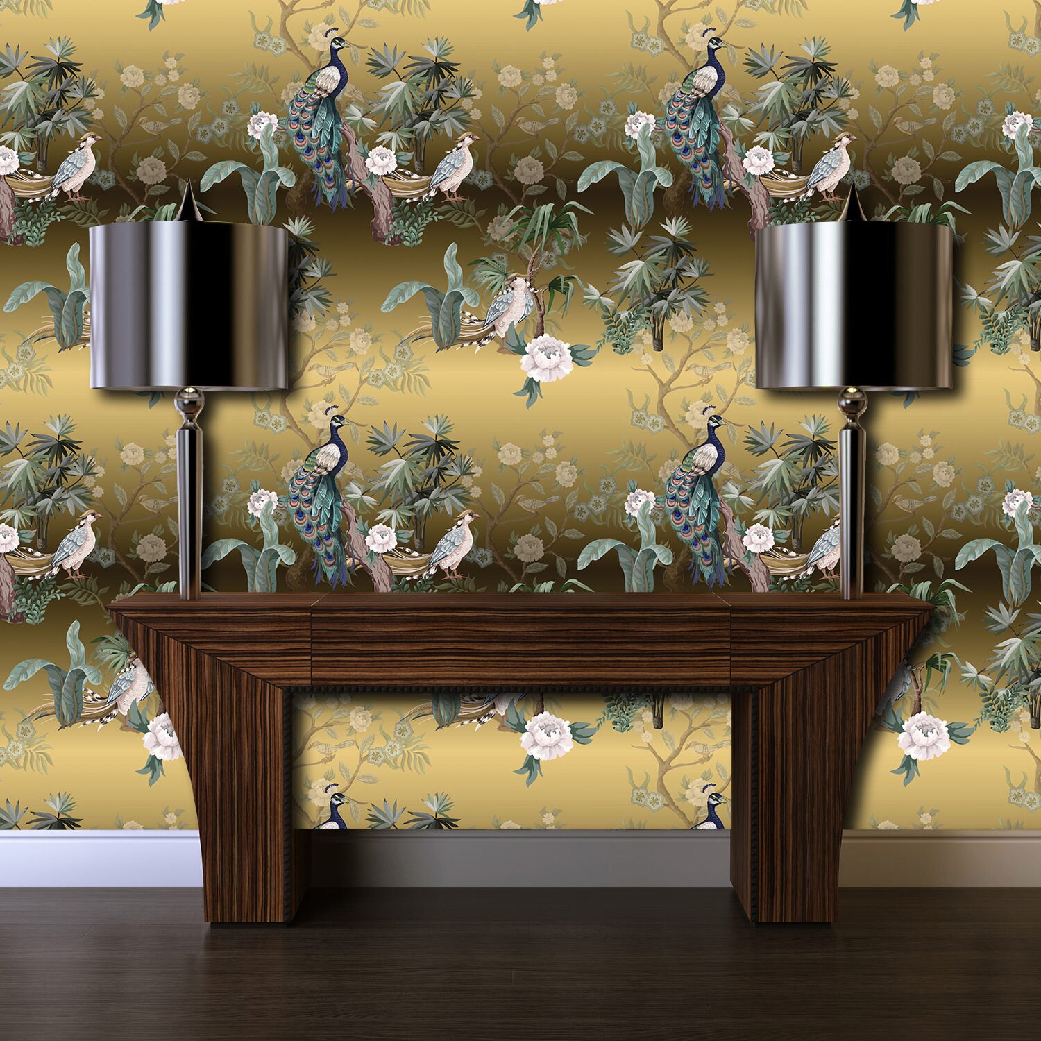 Chinoiserie Wallpaper Asian Wallpaper Gold Wallpaper Peel - Etsy Chinoiserie Wallpaper Asian Wallpaper Gold Wallpaper Peel - Etsy