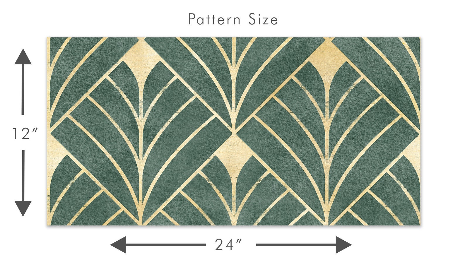 Art Deco Wallpaper Art Nouveau Wallpaper Geometric Etsy