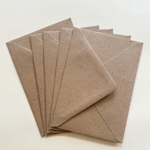 Kraft envelopes
