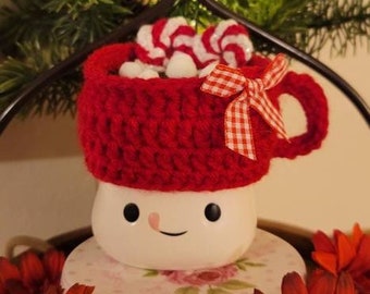 Christmas Marshmallow Mug Hats