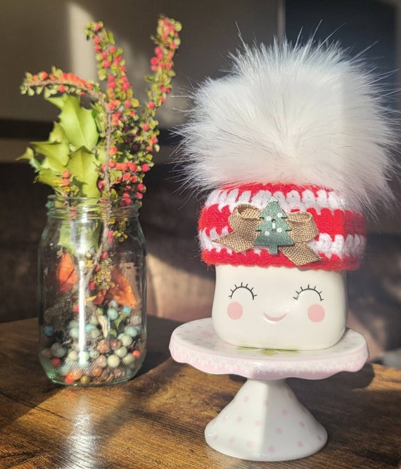 Christmas Marshmallow Mug Hats