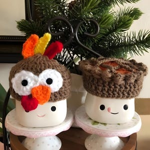 Marshmallow Mug Hats