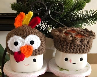 Marshmallow Mug Hats