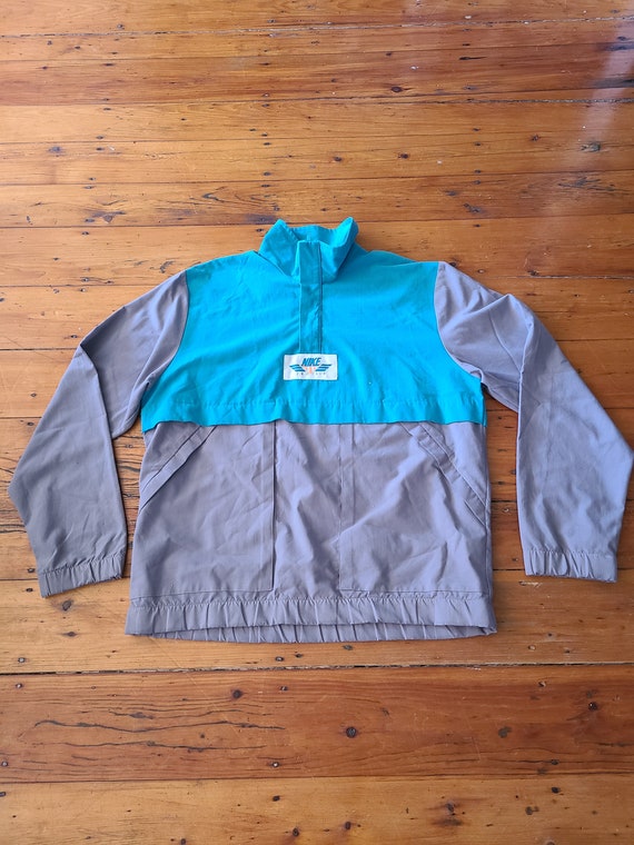 Vintage 90s Nike Anorak Jacket Sz L - Etsy