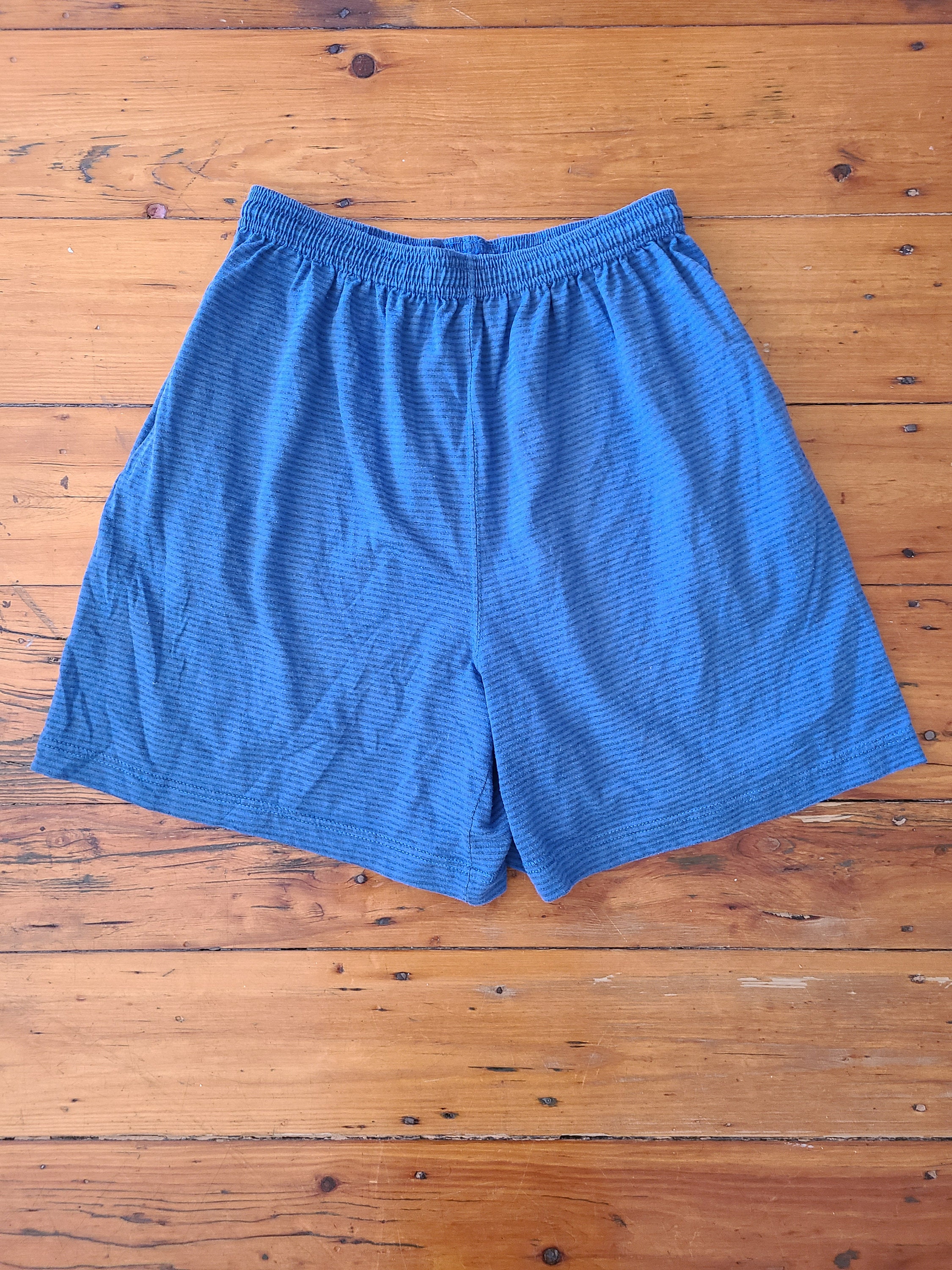 Vintage 90s Russell Athletic Cotton Shorts Sz L Made in USA 