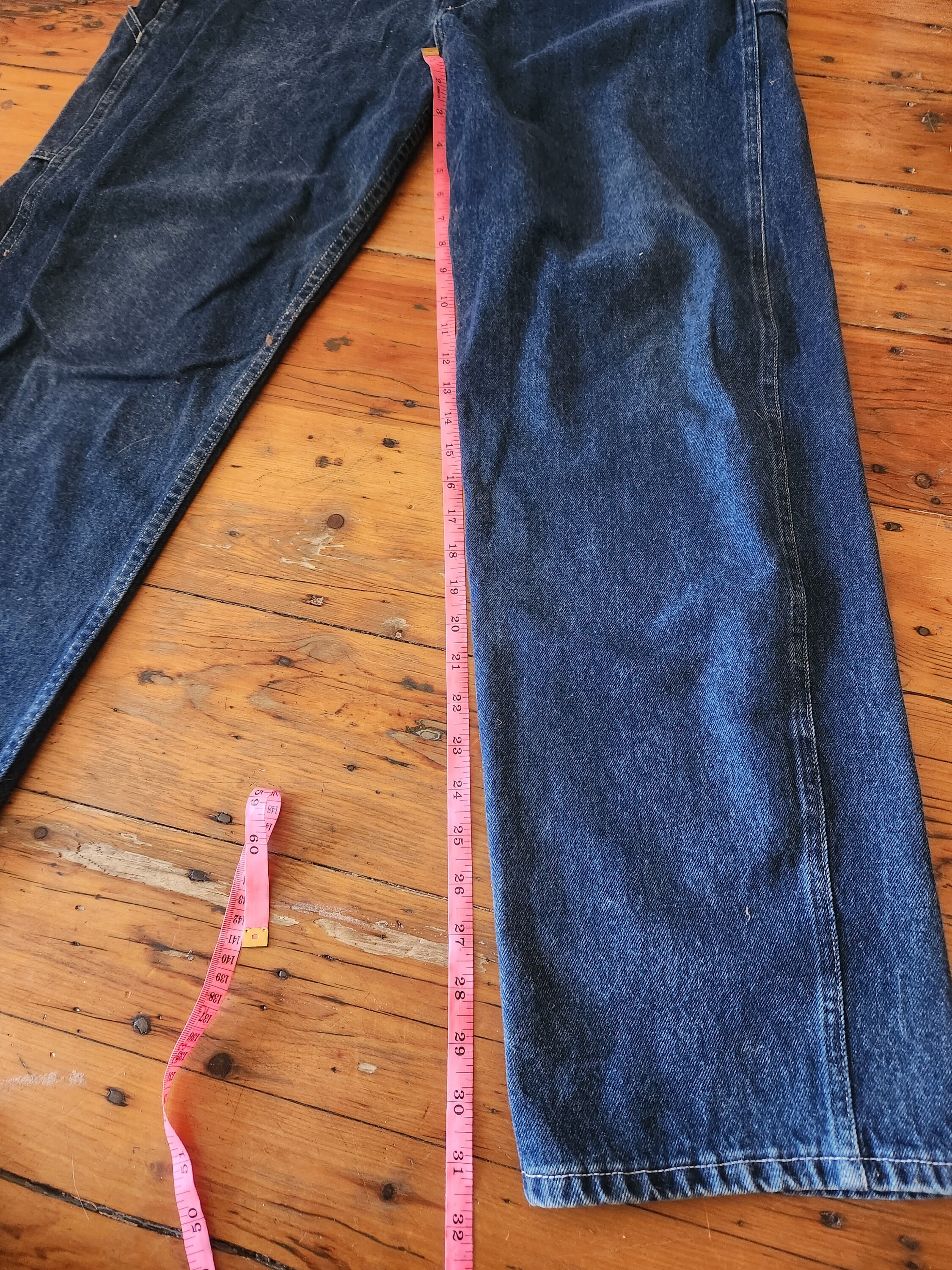 Vintage 70s/80s L.L. Bean Denim Overalls Sz 32/32 Made in