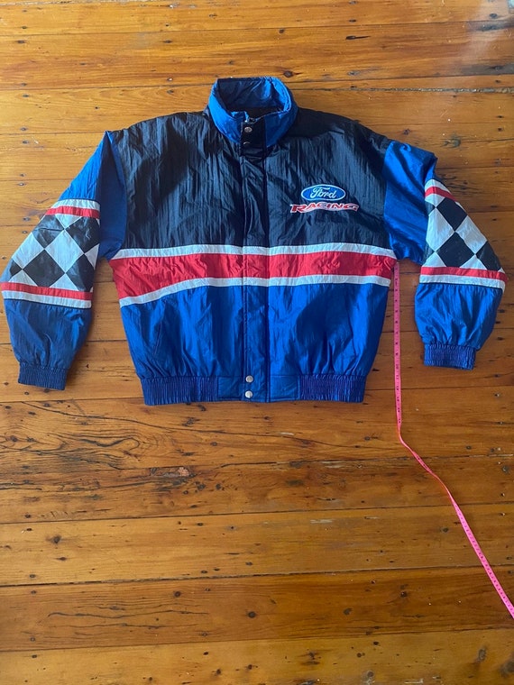 Vintage 90's Ford Racing NASCAR Jacket Xl - Etsy