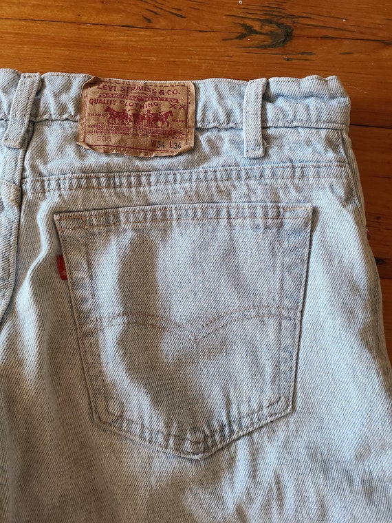 Vintage 80s Levis 501 Made in USA Sz 34/34