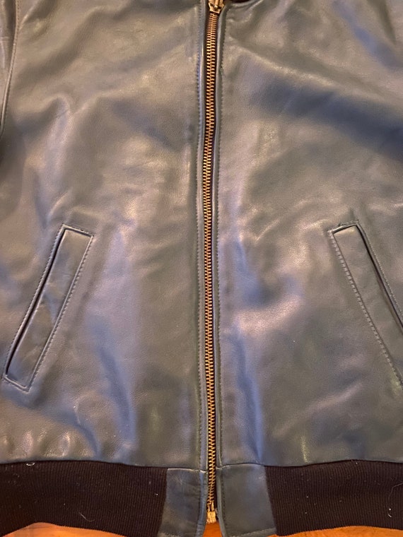 Vanson Bomber Leather Jacket sz 40 Made in USA - image 3