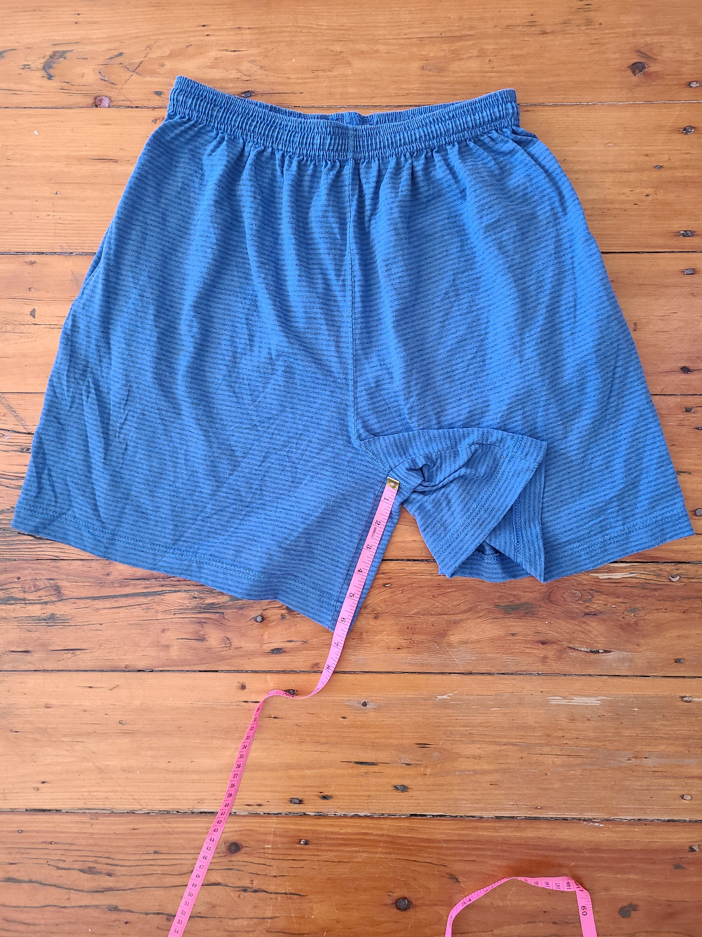 Vintage 90s Russell Athletic Cotton Shorts Sz L Made in USA 