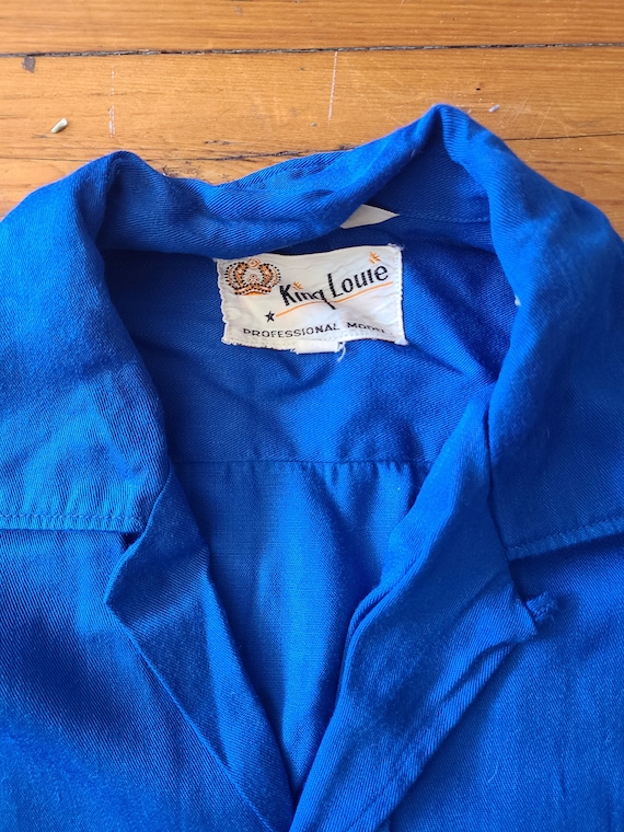 Vintage 50s King Louie Bowling Shirt sz S - image 5