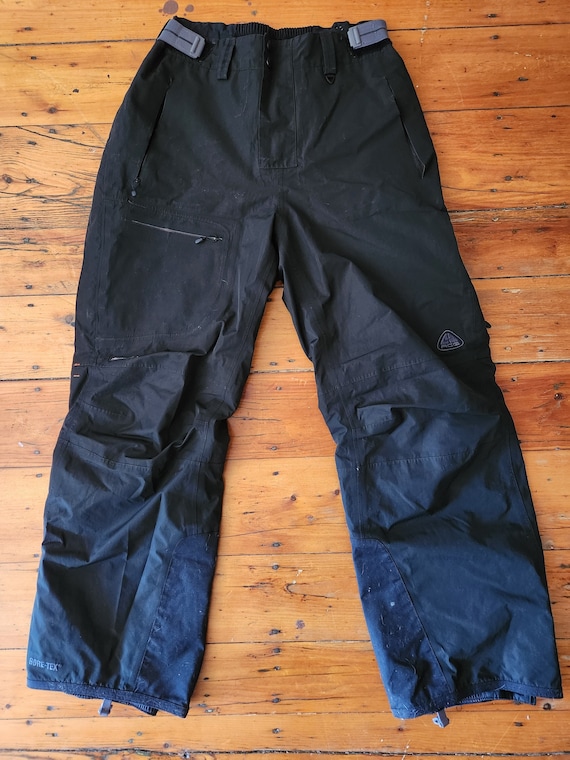 Vintage 90s Nike ACG Gore-tex Ski Snowboarding Black Pants Sz M - Etsy