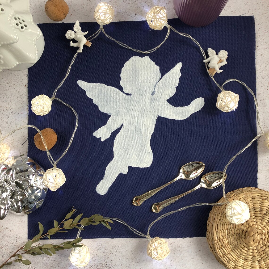 how to use angelus paint on fabric