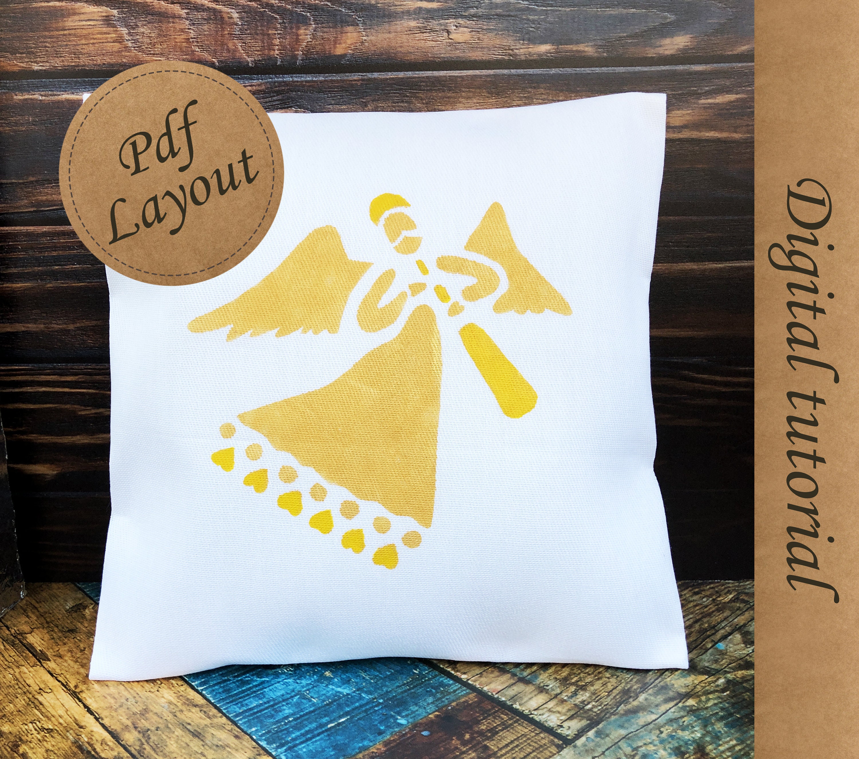 how to use angelus paint on fabric