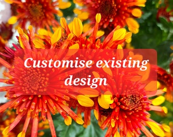 Personalización del diseño existente