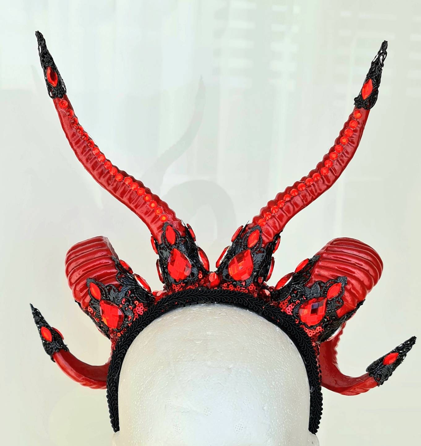 Devil Headpiece   Etsy