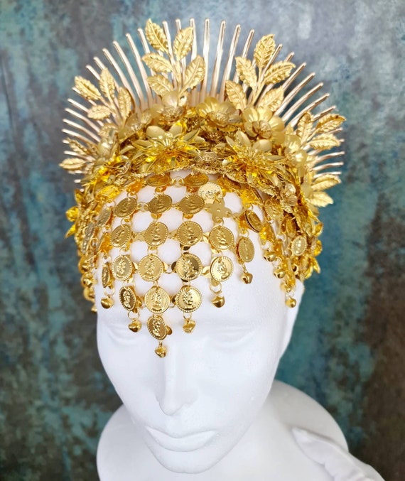 metal chain headpiece