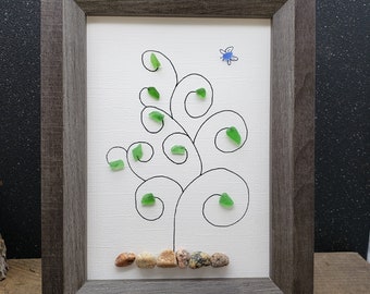 Sea Glass Beach Glass Art Photograph Keepsake Box