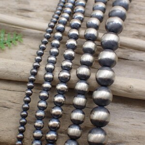 Sterling Silver Navajo Pearl Necklace