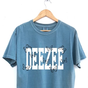 Delta Zeta / DeeZee / The Keely Butterfly Sorority Shirt / Comfort Colors / Weitere Farben verfügbar!