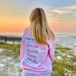 Order Up Sorority Crewneck Sweatshirt // Guest Check Sorority Sweatshirt // Sorority Gift