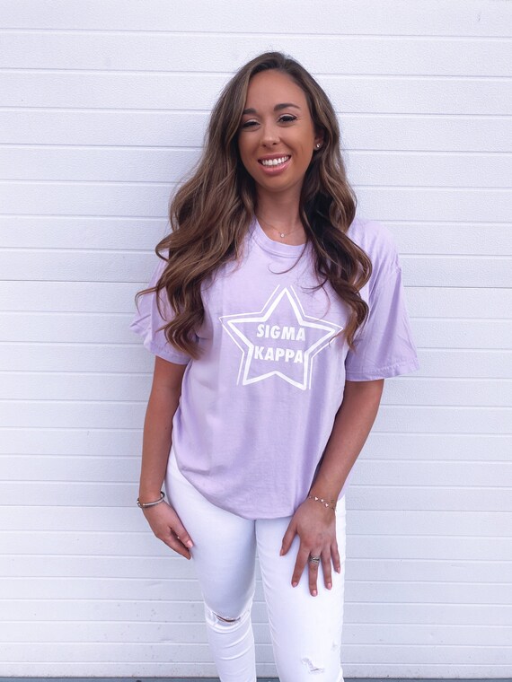 Star Sorority Shirt // Comfort Colors 