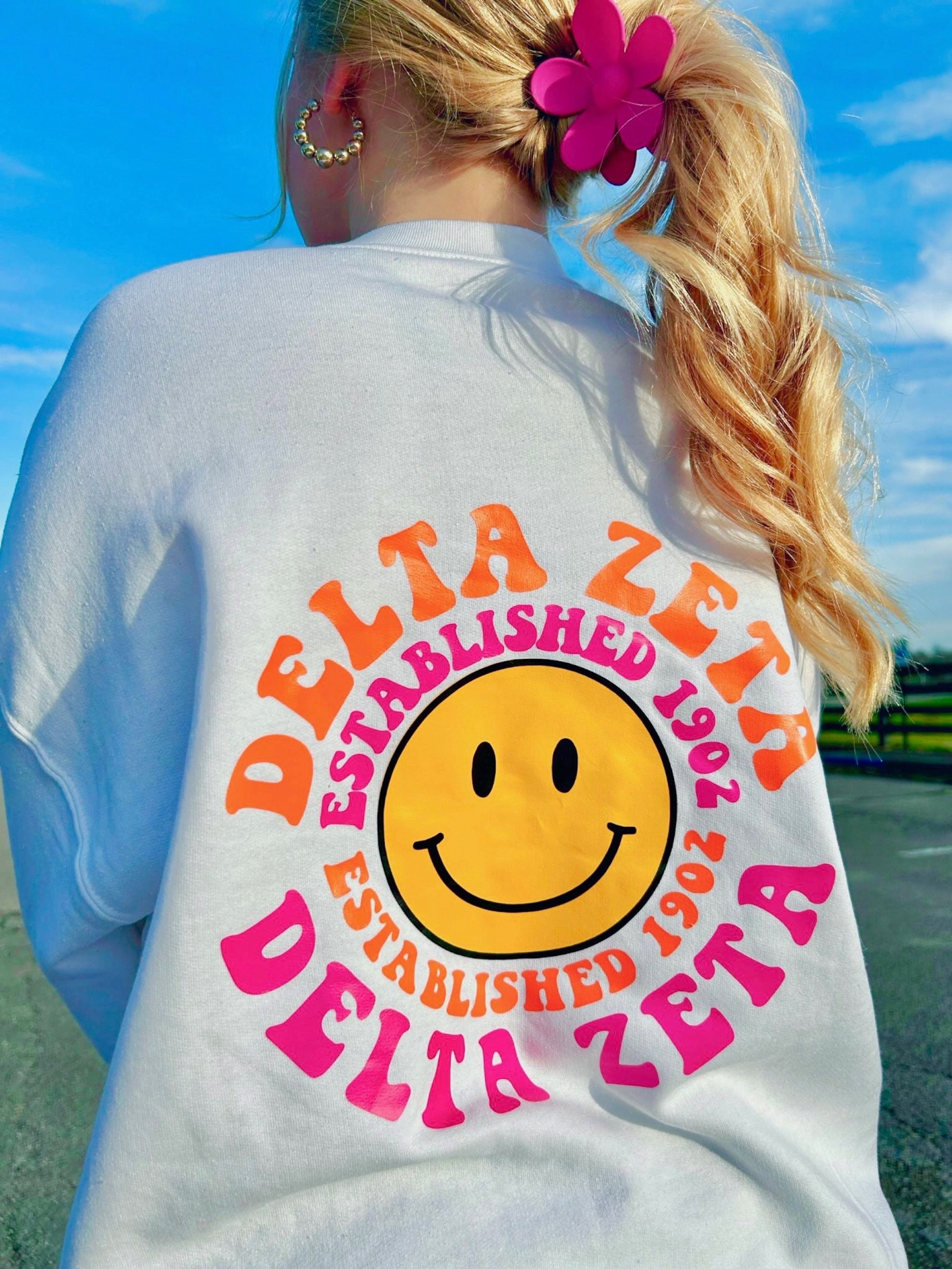 Warm and Smiles Sorority Crewneck Sweatshirt // Sorority - Etsy Canada