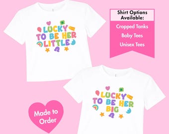 Lucky Charms Sorority Reveal Shirts – Custom Big Little Family Tees