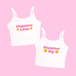 Happy Big Little Reveal Shirts – Custom Sorority Family Tees, Matching Big Little Sorority Shirts