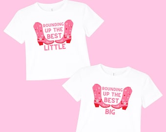 Big Little Reveal Shirts // Cowgirl Sorority Tees // Matching Big Little GBig GGBig Shirts