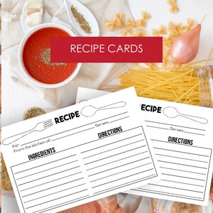 Recipe Card Printable - Rustic Recipe Card Printable Recipe Printable Card Recipe Printable Recipe Cards Instant Download Recipe Template