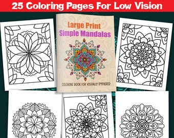 Download Coloring For Seniors Etsy