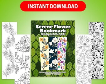 Download Serene Coloring Book Etsy