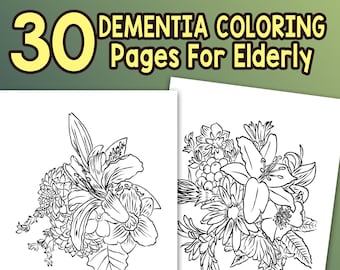 Mandalas: An Easy Large Print Adult Coloring Book Activity for Alzheimer's  Patients and Seniors With Dementia (Paperback)