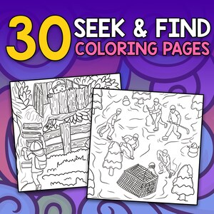 BEST VALUE 30 Seek & Find Where&#39;s The Toilet Paper Coloring Book Funny Quarantine Activity Book Kids Instant Download Hidden Picture I Spy