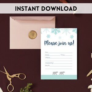 Invitación de relleno imprimible, únase a nosotros invitación, tarjetas de relleno, Acción de Gracias, boda, novia, cumpleaños y ocasiones más importantes