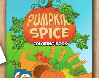 BEST VALUE 30 Pumpkin Spice Coloring Book: An Adult Coloring Book with Fun Easy and Relaxing Coloring Pages Pumpkin Activity Book for Adults