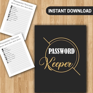 Password Keeper Keep Track of Everything - A Personal Internet Address and Password Log Book in One Easy and Organized Location Password Log