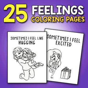 Livro de colorir infantil The Feelings: um guia interativo infantil para compreender emoções, sentimentos e ouvir seus corpos