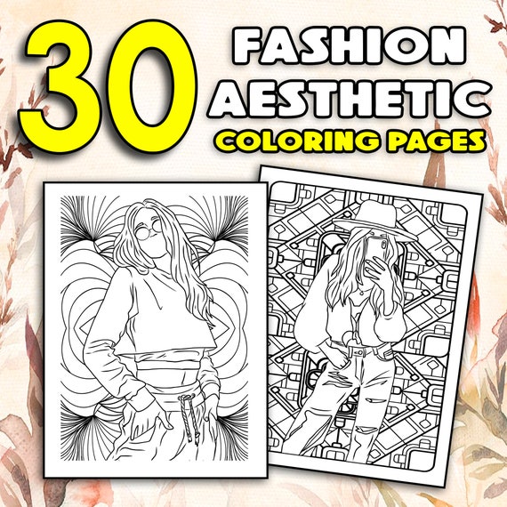 Y2K Dolls Coloring Book: Cute Dolls Coloring Pages Features Fashion,  Accessories Illustrations for Teens, Kids and Adults Relaxation and Stress