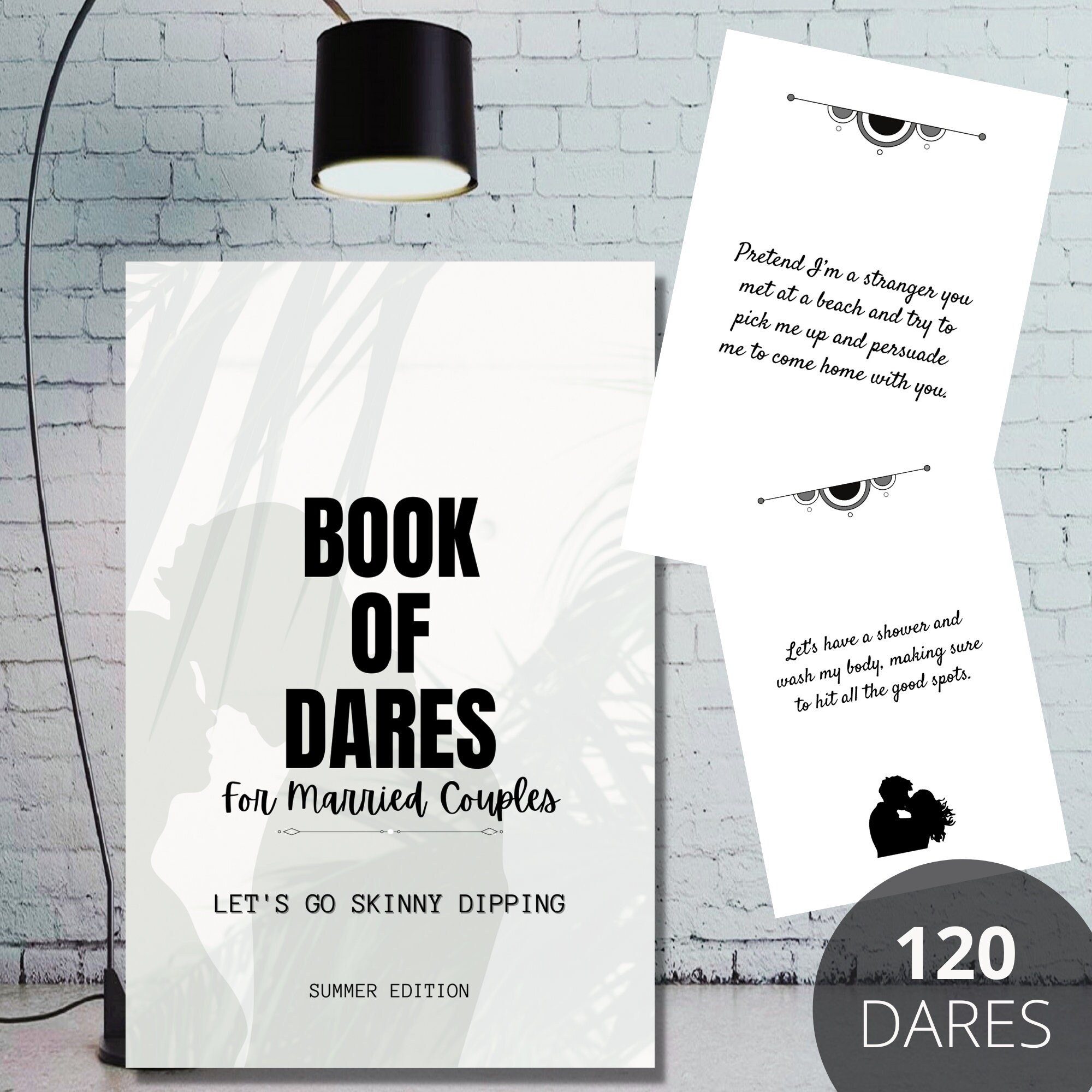 Best Value Book Of Dares For Married Couples Let S Go Etsy