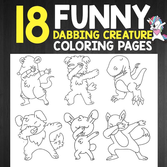 coloring books for teens: Coloring Pages with Funny Animals