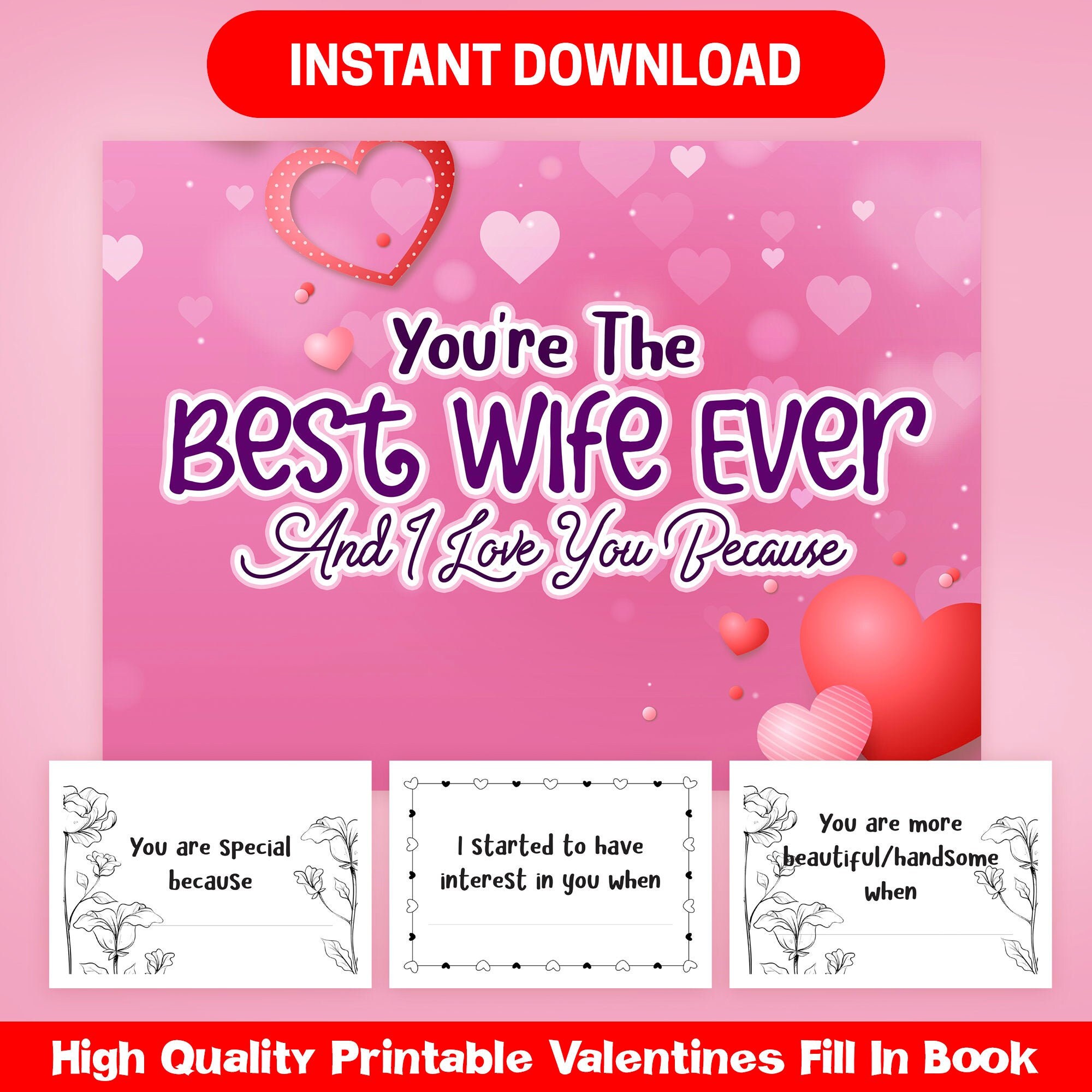 BEST VALUE 30 You're The Best Wife Ever And I Love You Etsy