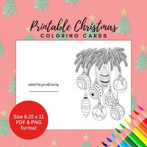 Cartões de Natal DIY de MELHOR VALOR para impressão - Download instantâneo de cartões de Natal para adultos, convites para festas de Natal, cartões de felicitações de Natal