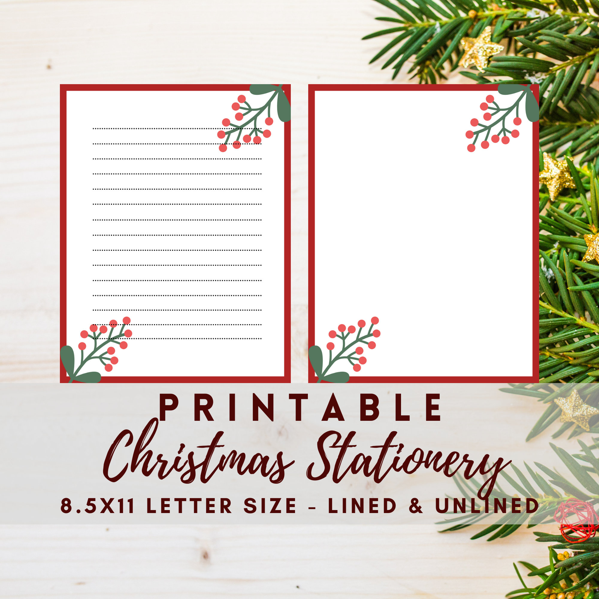 best-value-1-printable-christmas-stationery-paper-instant-download-christmas-letter-writing-paper-lined-unlined-paper-us-letter-8-5x11-etsy