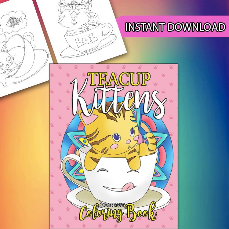 440 Collections Animal Coloring Pages Kitten  Latest Free