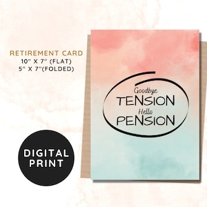 Carte de retraite imprimable MEILLEURE VALEUR - Carte de voeux de retraite heureuse en téléchargement numérique, carte de départ à la retraite drôle, cadeau de collègue