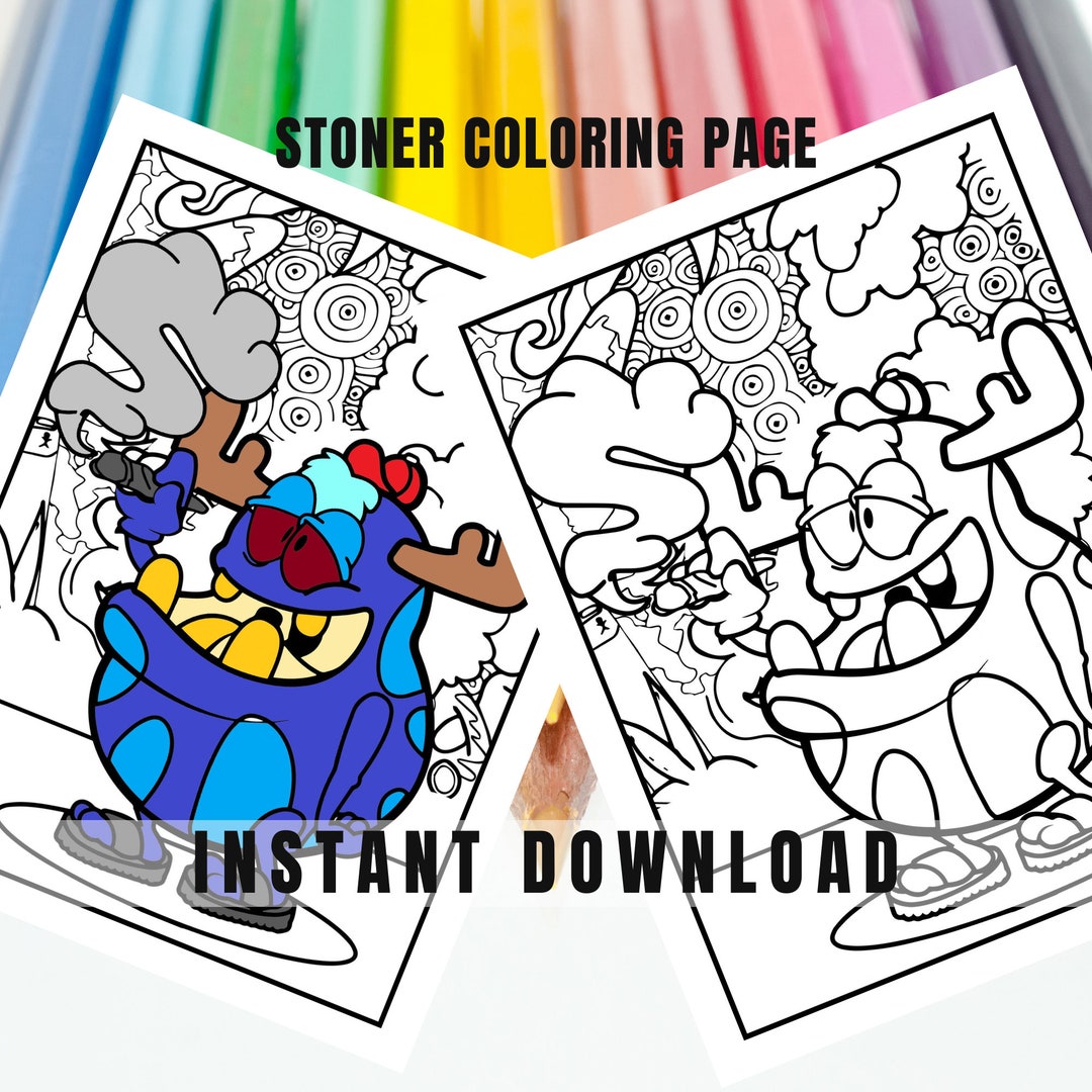 Stoner Coloring Book: Psychedelic Coloring Book for Adults with Stress  Relieving Trippy Designs (Paperback)